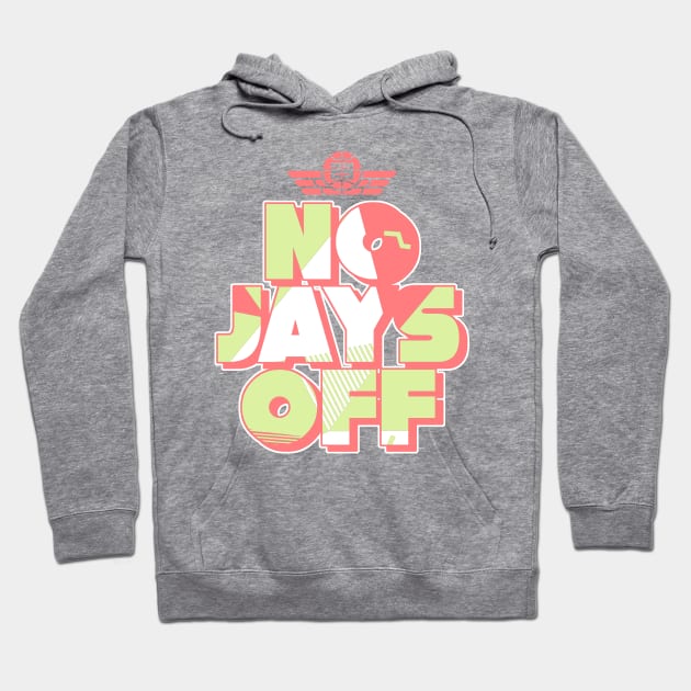 Jay All Day Lava Glow Sneaker Retro Hoodie by funandgames